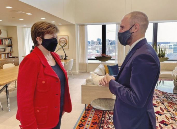 Guzmán viaja a Roma para reunirse con la jefa del FMI en el marco del G20 | Nacionales