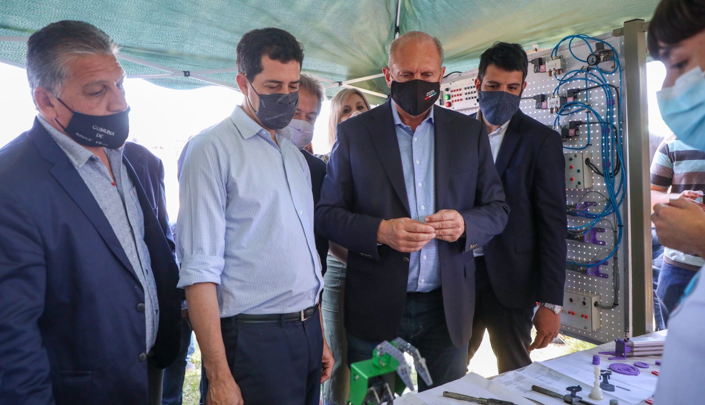 Perotti y De Pedro anunciaron la construcción del edificio de la Escuela n°355 de Sauce Viejo | Noticias