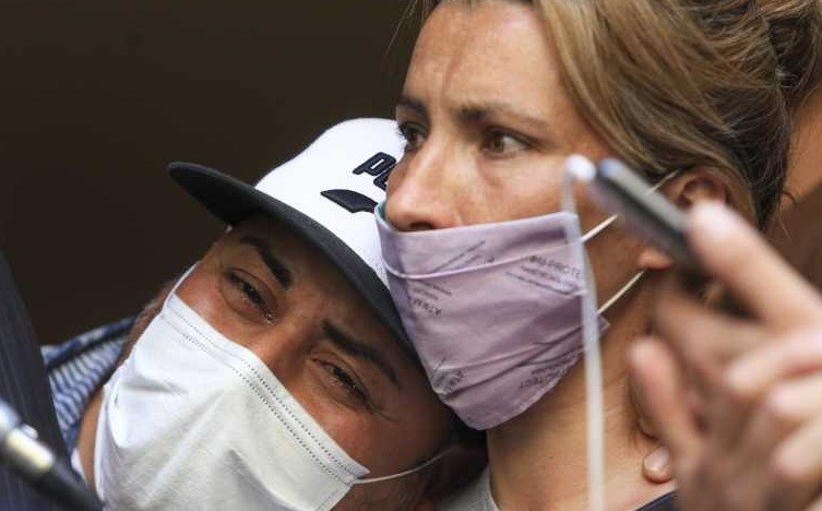 Entre lágrimas, los padres de Lucas contaron cómo se enteraron de la muerte de su hijo | Nacionales