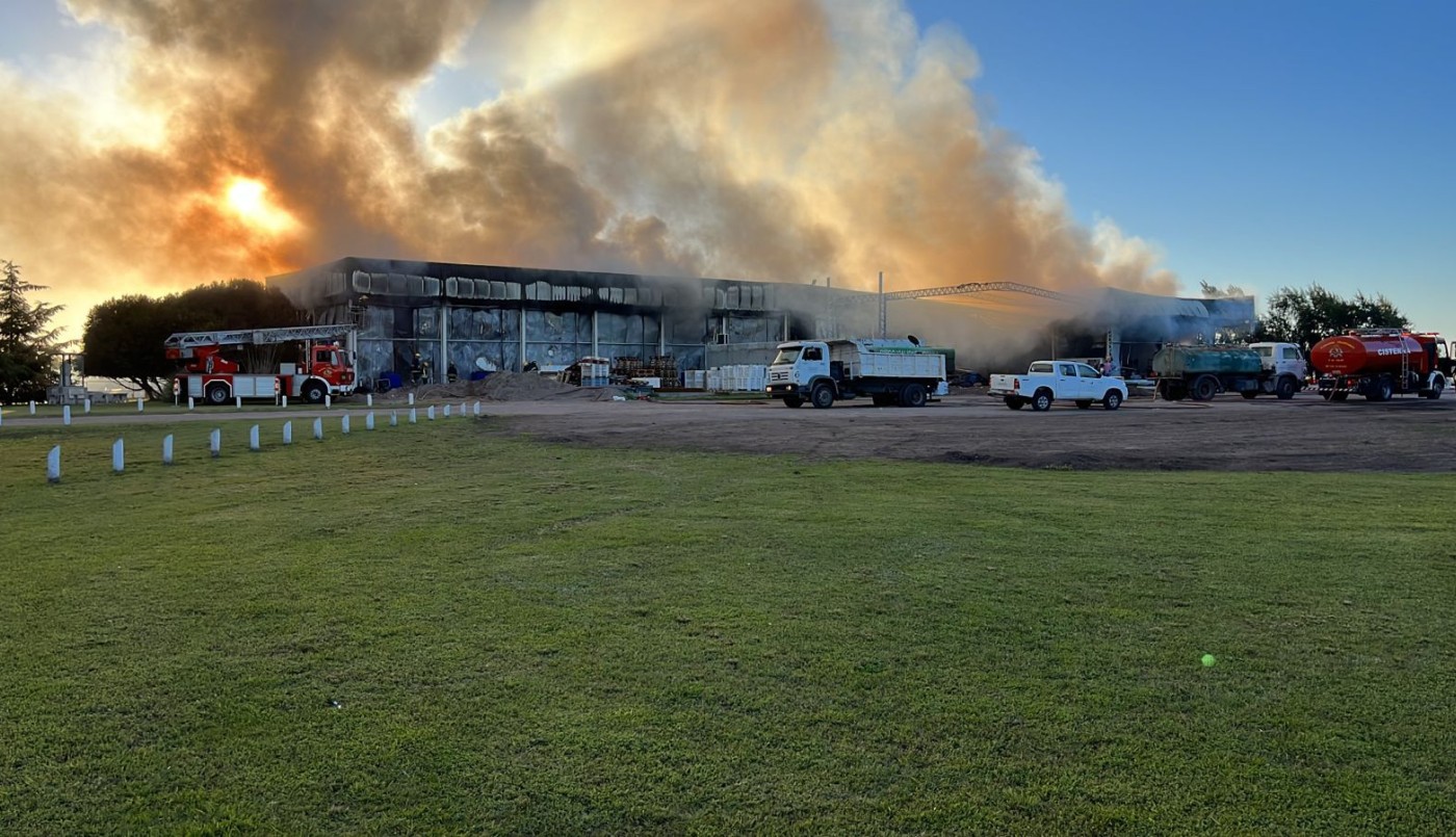 El Gobierno promete ayuda para reconstruir dos fábricas incendiadas | Nacionales