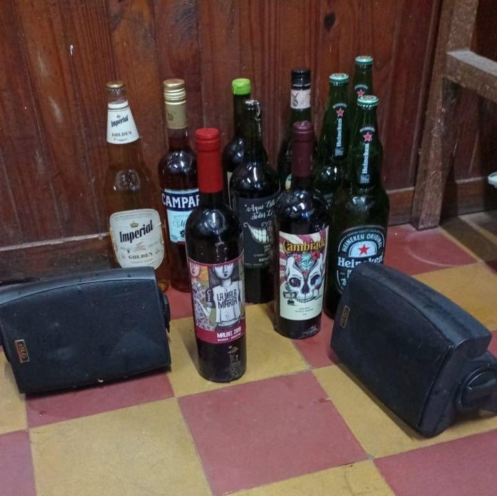 Dos jóvenes fueron aprehendidos cuando sustraían elementos de un bar | Policiales