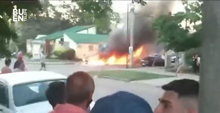 Graves incidentes en La Pampa por el asesinato de Lucio: prendieron fuego patrulleros y atacaron con piedras la comisaría | Nacionales