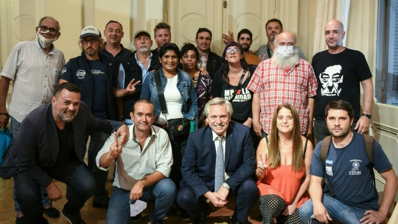 FMI y “Plan Plurianual”: Alberto se reunió con movimientos sociales en busca de apoyo | Nacionales