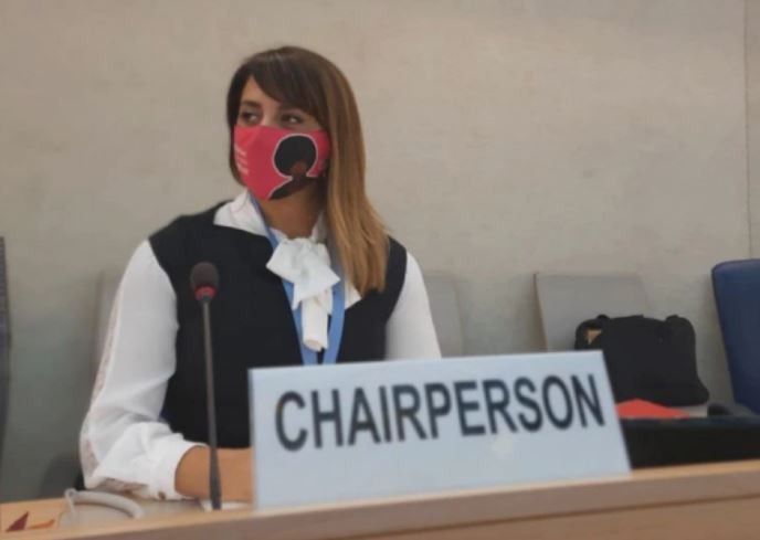 Victoria Donda viajó a Suiza para un foro de la ONU y habló ante un auditorio vacío | Legislativas