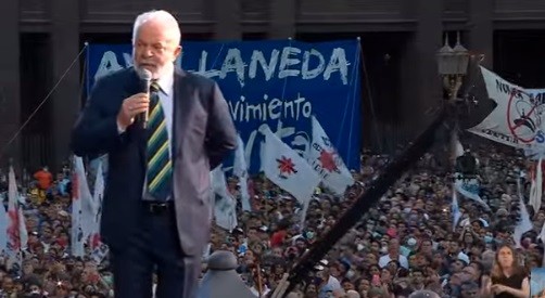 Lula y Mujica estuvieron presentes en el acto de Plaza de Mayo | Nacionales