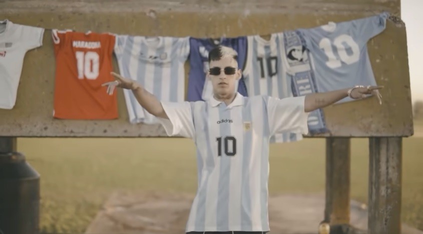 Homenaje de L-Gante a Maradona: lanzó su reversión de "La mano de Dios" | Espectaculos