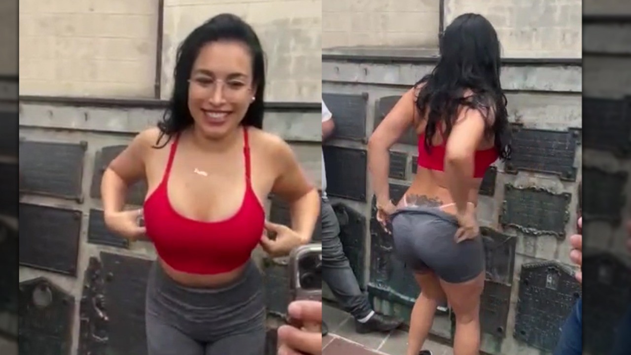 Video: escándalo por la actriz porno que se desnudó en el Monumento a la Bandera de Rosario | Información General