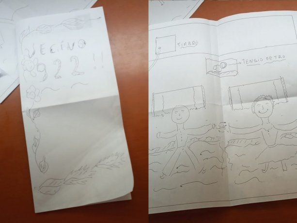 Una pareja de ancianos está internada en el mismo hospital, pero no pueden verse, y se mandan cartas | Redes