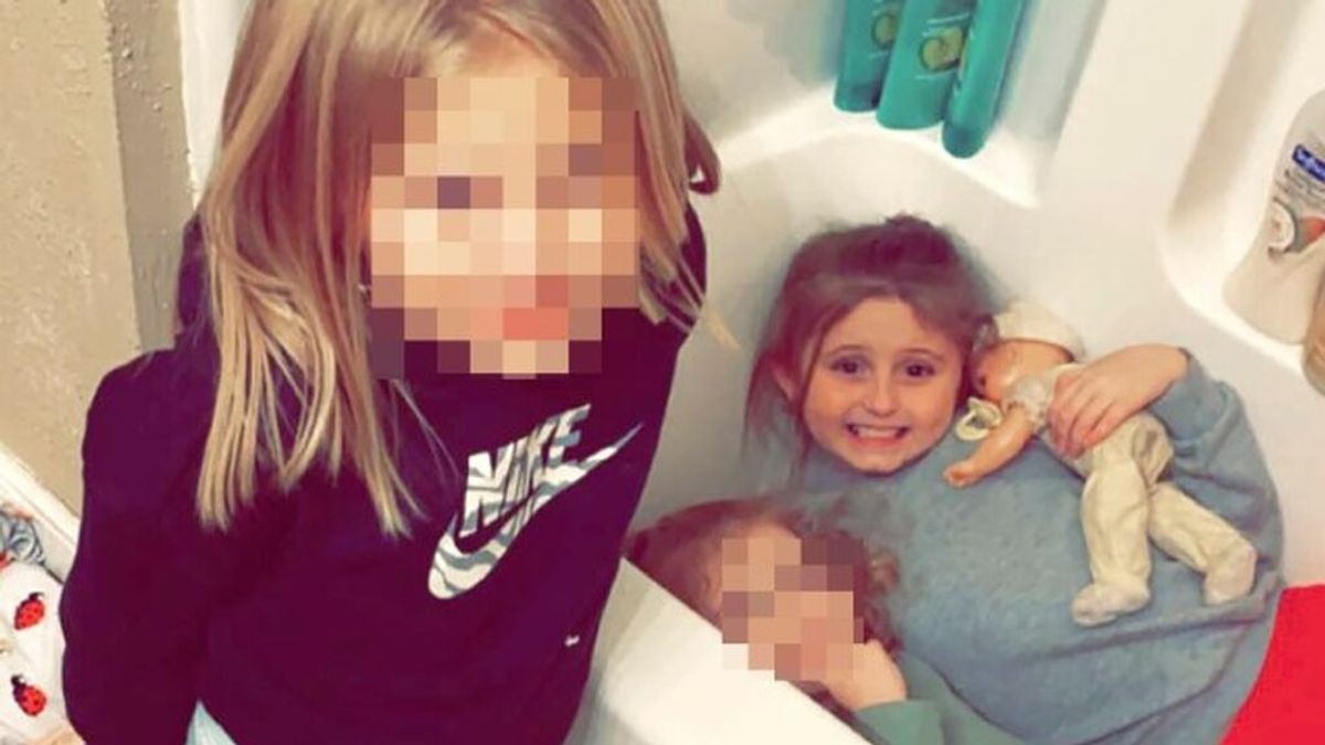 La última foto de una nena antes de morir por los tornados que arrasaron Kentucky: refugiada en el baño | Redes