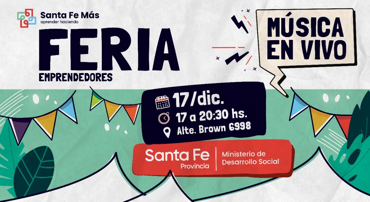 La provincia realiza una feria de emprendedores en la Costanera santafesina | Información General