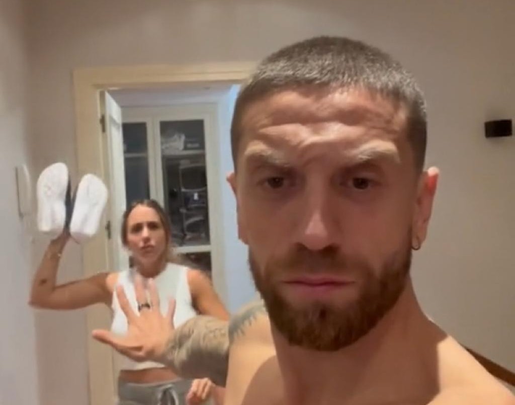 Video: El Papu Gómez quiso imitar un video de Tik Tok pero su mujer no se lo tomó tan bien | Deportes