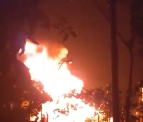 Se incendió la estación transformadora Santa Fe Norte y hay 10 barrios sin luz | Noticias