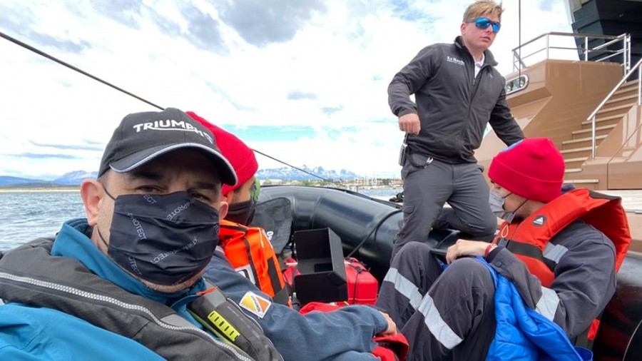 La pyme fueguina de un profesor y sus alumnos busca el ancla del primer yate rompehielos del mundo | Información General