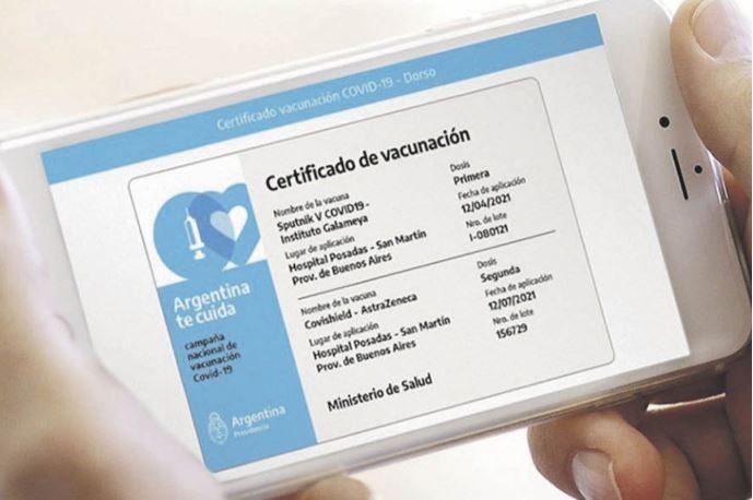 Comienza a regir mañana el pase sanitario en todo el país | Nacionales