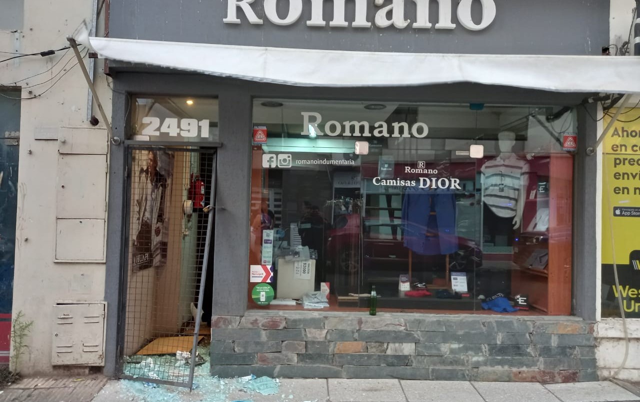 Inseguridad: Robó  un local de ropa pero fue detenido y forzaron la puerta de una hamburguesería | Policiales