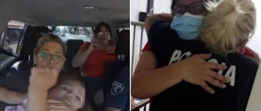 "Dale amor, por favor": policías le hicieron RCP a una beba y le salvaron la vida | Nacionales