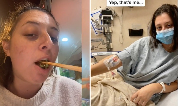 Fue a un tenedor libre, se comió 32 piezas de sushi y terminó en la guardia de un hospital | Información General