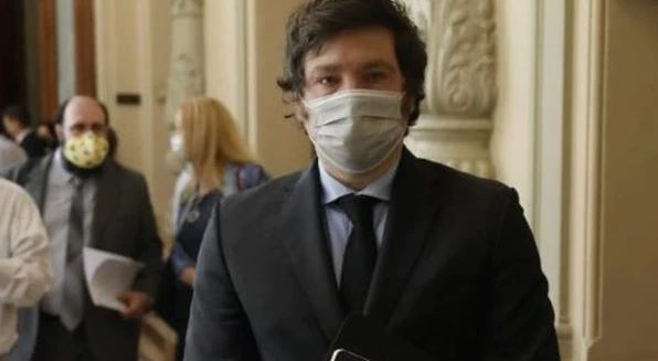Javier Milei dio positivo de coronavirus y no pudo viajar a Estados Unidos | Legislativas