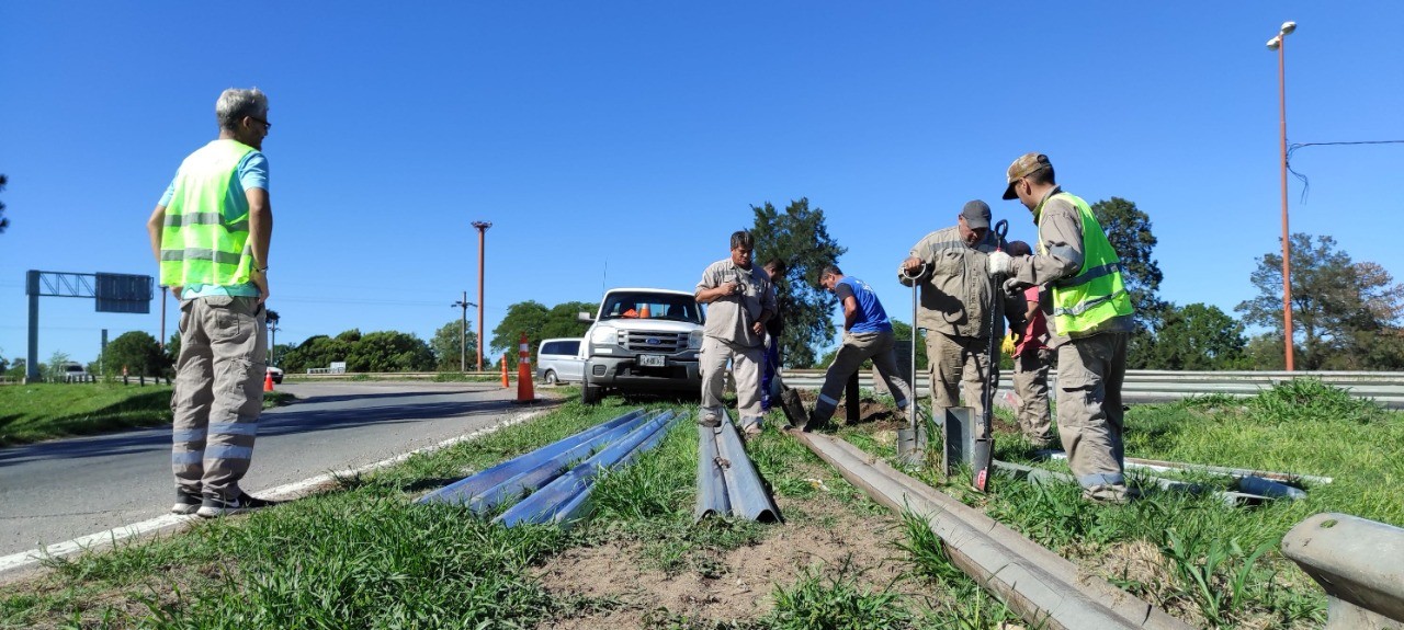Vialidad realiza trabajos en el intercambiador frente a Cilsa | Información General