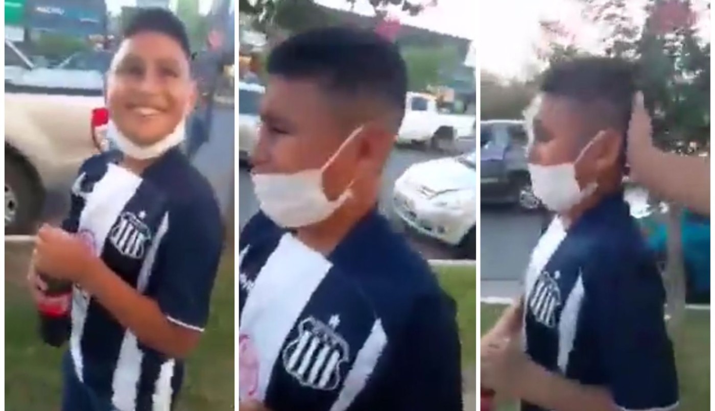 Viral: Su tío lo llevó de sorpresa a ver a Talleres y el pequeño se emocionó hasta las lágrimas | Redes