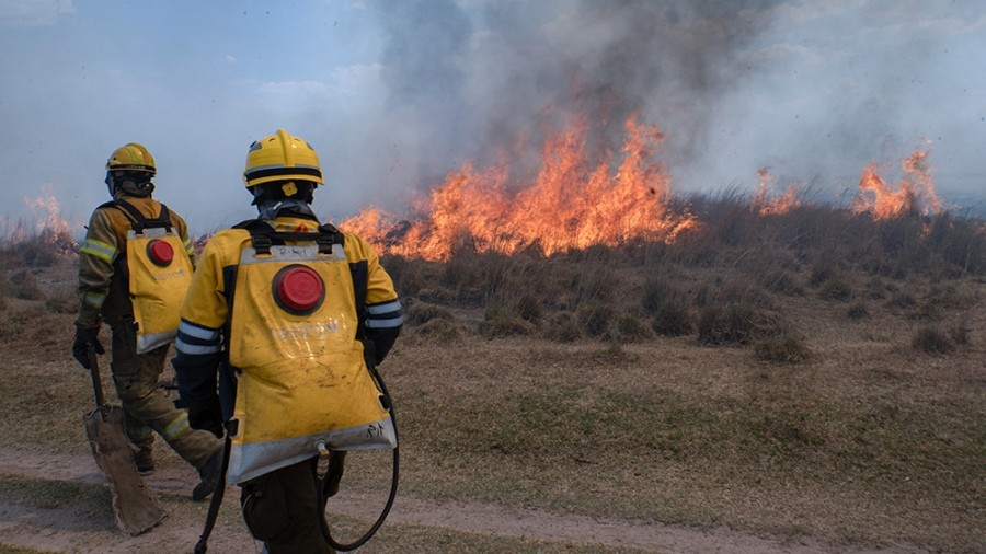 El gobierno nacional desplegó acciones para combatir los incendios en Corrientes | Nacionales