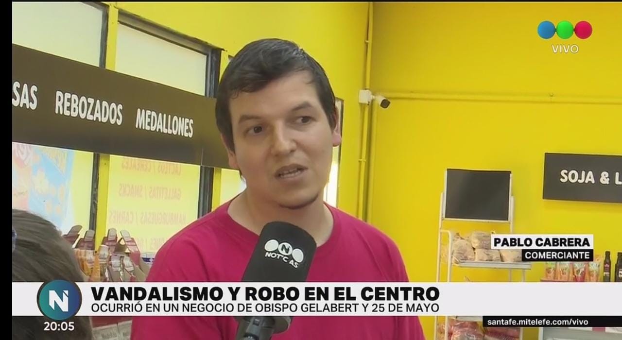 Otro robo con vandalismo en plena recoleta santafesina | Policiales