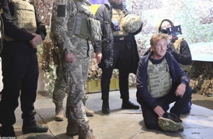 Sean Penn está filmando un documental sobre la invasión rusa en Ucrania | Espectaculos