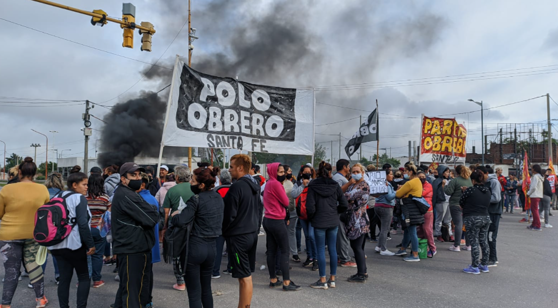 Organizaciones sociales realizan un corte total de tránsito en Perón e Iturraspe | Noticias