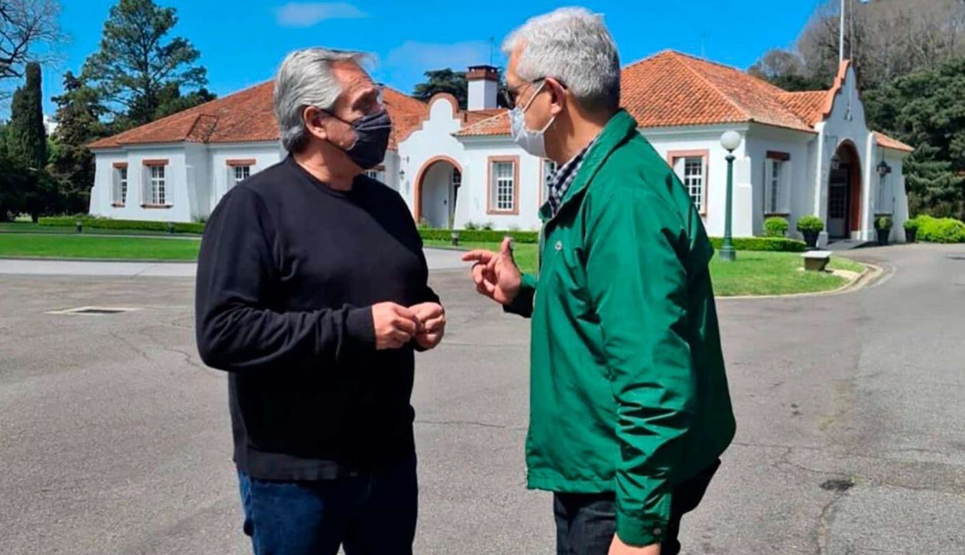 Alberto Fernández se reunió con Julián Domínguez para analizar el alza de precios de exportaciones | Nacionales