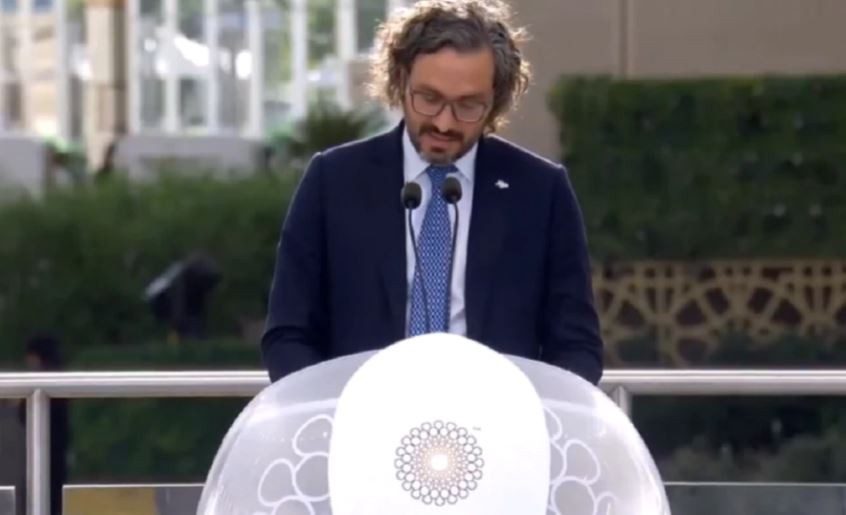 El discurso en inglés de Santiago Cafiero que fue tendencia en redes sociales | Nacionales