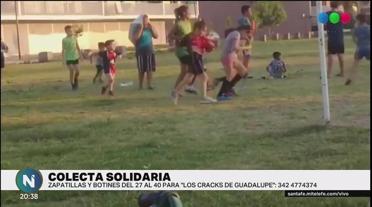 Los cracks de Guadalupe colectan ropa de entrenamiento para sus jugadores | Juntos y solidarios