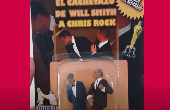 Salió a la venta el muñeco de Will Smith abofeteando a Chris Rock | Redes