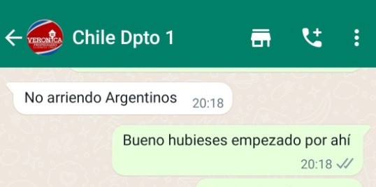 Por ser argentina, se negaron a alquilarle un departamento en Chile y les recordó que pueden ver el Mundial por TV | Nacionales