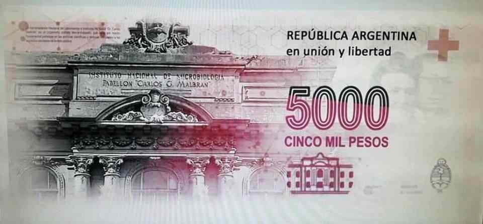 Proponen un nuevo billete de 5 mil pesos con la imagen de dos referentes de la ciencia | Información General