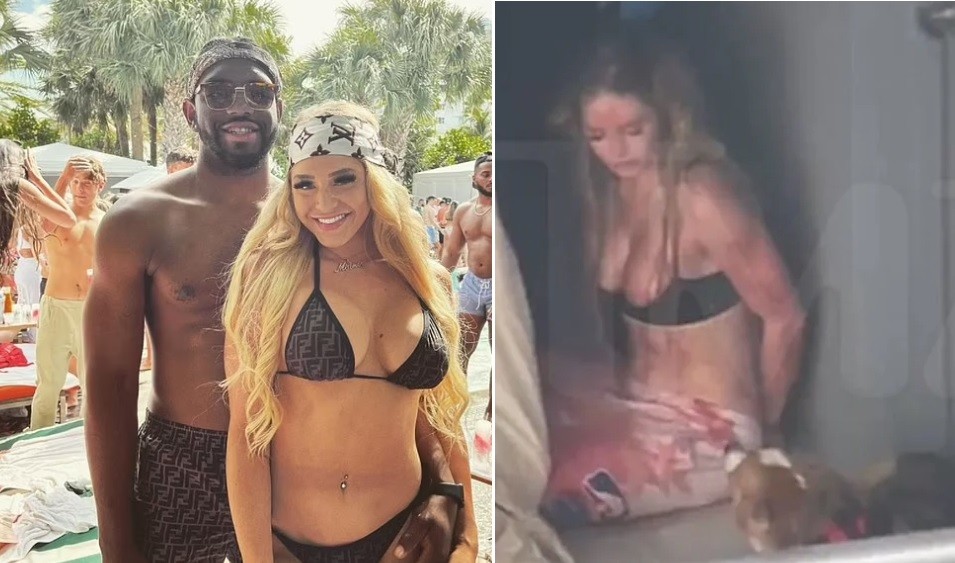 Cubierta en sangre, detuvieron a estrella de OnlyFans tras la muerte a puñaladas de su novio | Policiales