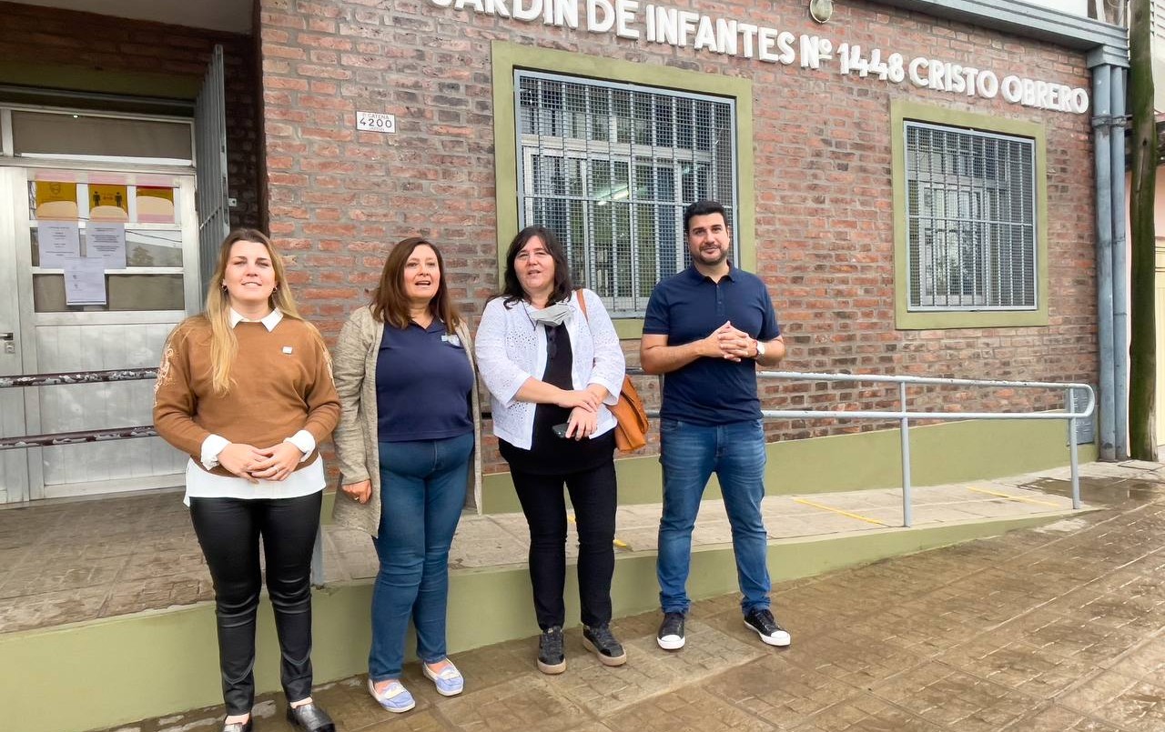 Marcos Cleri pasó por las sedes del Jardín Cristo Obrero y la ong Nueva Cultura | Legislativas