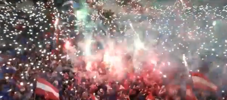 Multitudinario festejo de los hinchas de Unión por los 115 años | Deportes