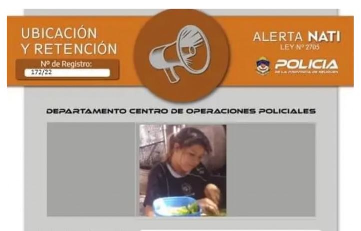 Buscan a una nena de 11 años que desapareció en Neuquén | Nacionales