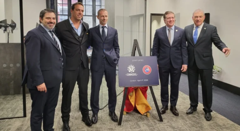Se activa con grandes novedades la oficina de Conmebol y UEFA en Londres | Deportes