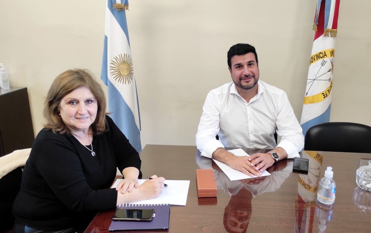 Marcos Cleri se reunió con la ministra Adriana Cantero | Legislativas