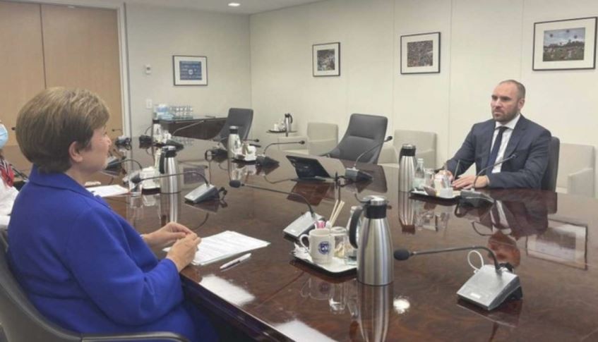 Martín Guzmán se reunirá este viernes con Kristalina Georgieva en Washington | Nacionales
