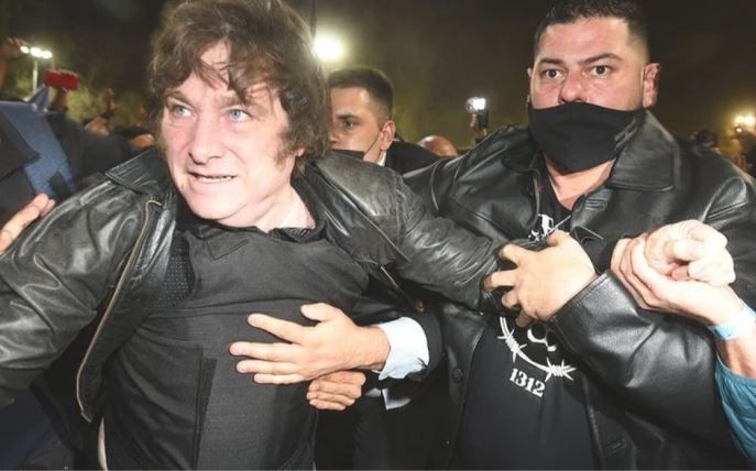 Milei usa chaleco antibalas en sus actos públicos | Legislativas