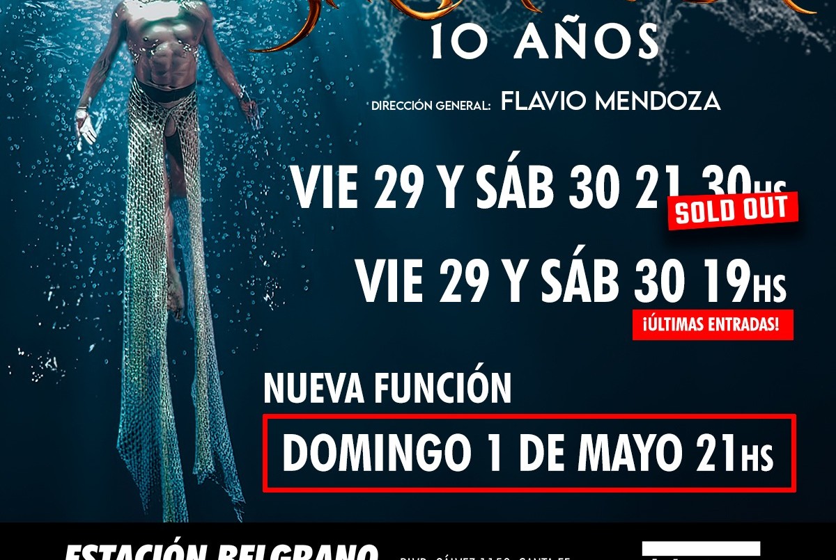 Éxito total de Stravaganza 10 años en Santa Fe: funciones agotadas y nueva fecha | Espectaculos
