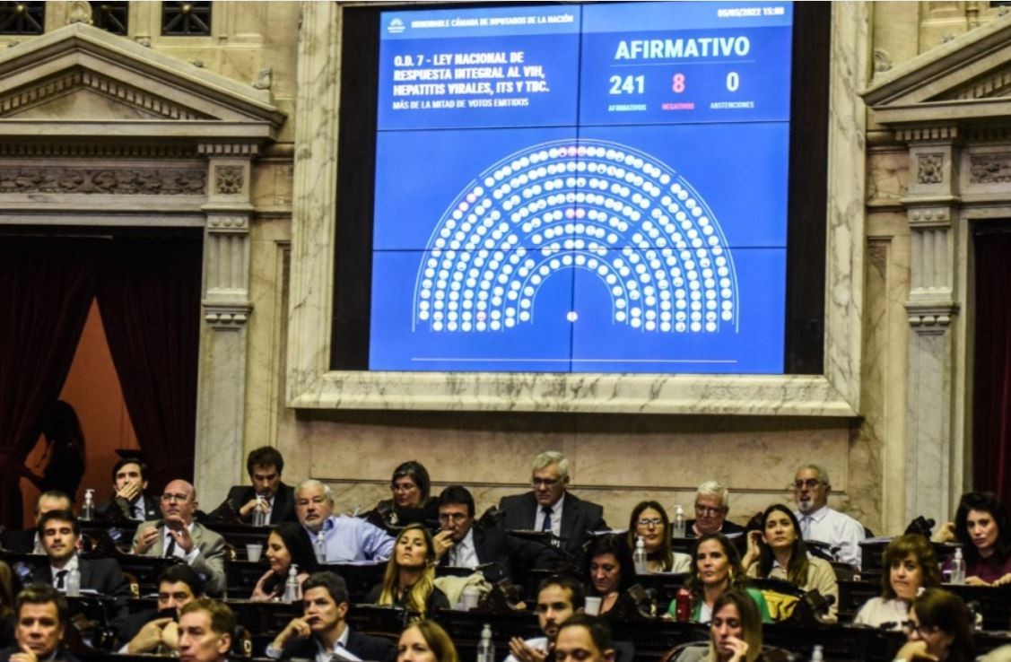 Diputados aprobó y giró al Senado la nueva ley del VIH | Legislativas