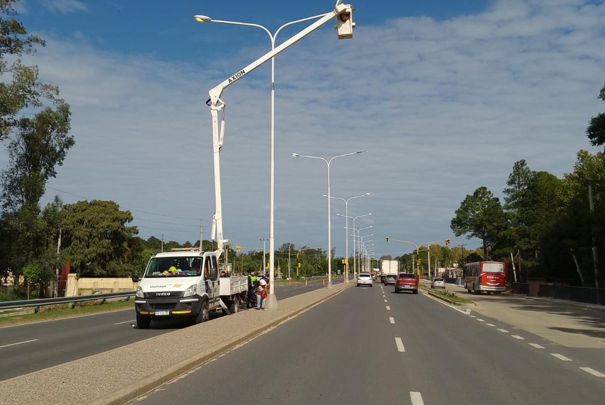 Avanzan en la reparación de las luminarias de la ruta provincial 1 | Noticias