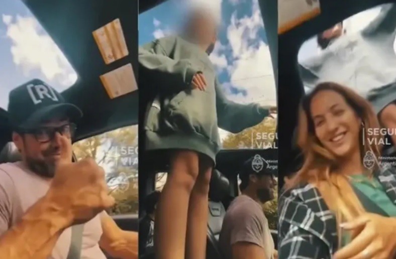 Luciano Castro manejó con su hija parada y evalúan sacarle la licencia | Espectaculos