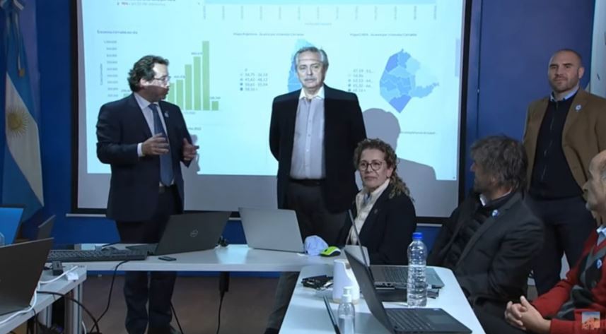 Censo 2022: Alberto Fernández y Martín Guzmán analizaron en el Indec los primeros resultados | Nacionales