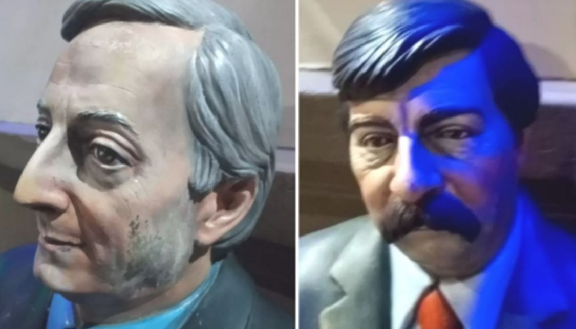 Río Gallegos: cayó el hombre que vandalizó las estatuas de Néstor Kirchner | Nacionales