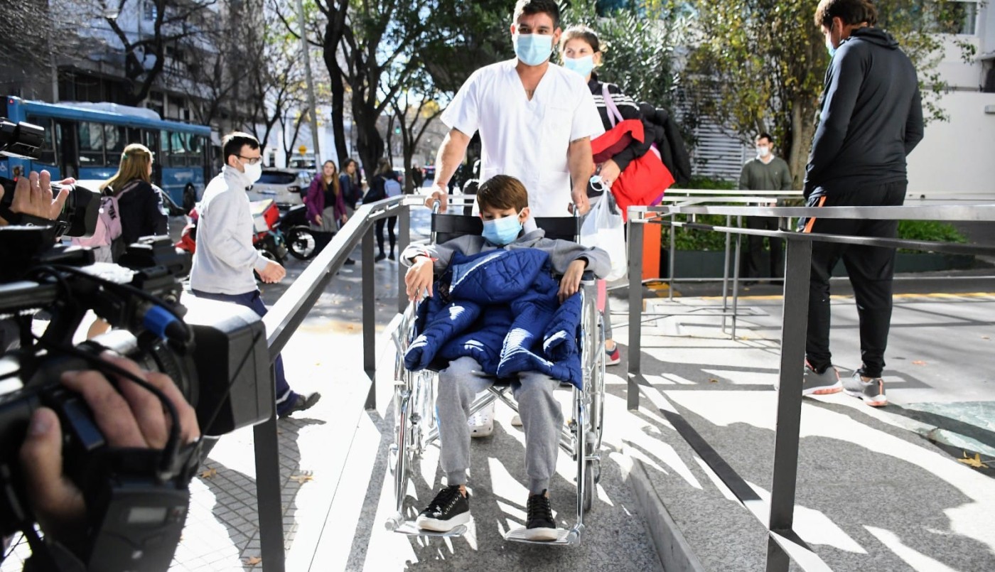 Pablito, el nene trasplantado de hígado por una hepatitis, recibió el alta | Noticias