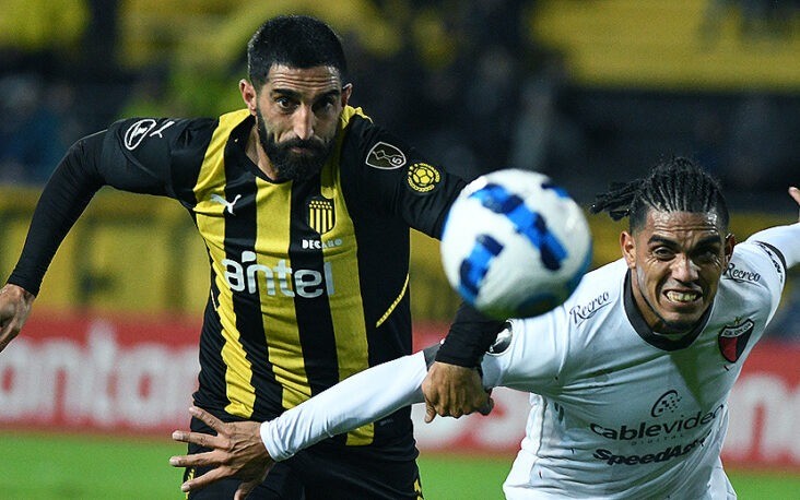 Final del primer tiempo: Colón gaba 1 a 0 a Peñarol en Montevideo | Deportes